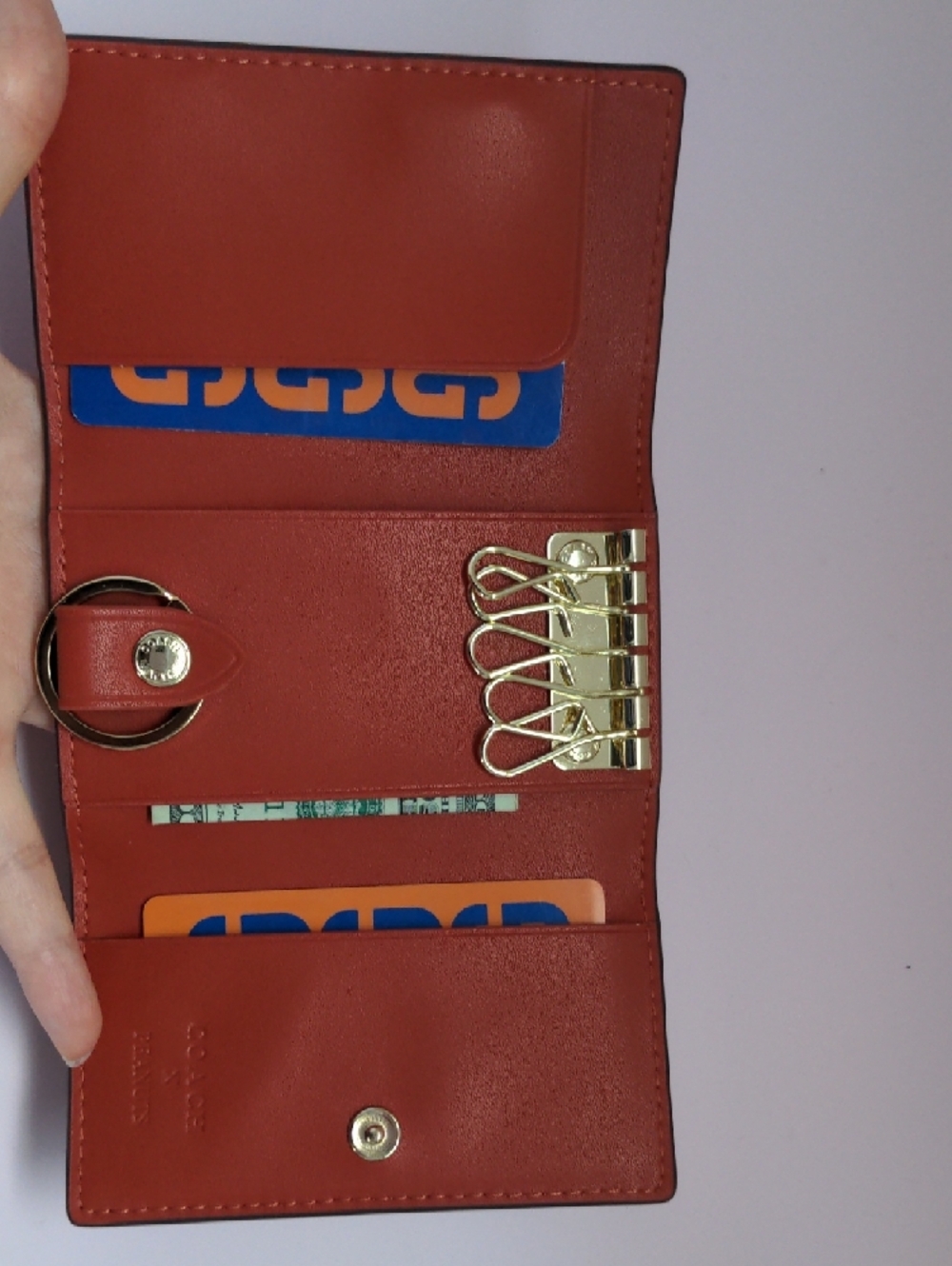 Coach X Peanuts 5 Key Case Wallet In Signature Canvas Snoopy Woodstock Print - Picture 3 of 10